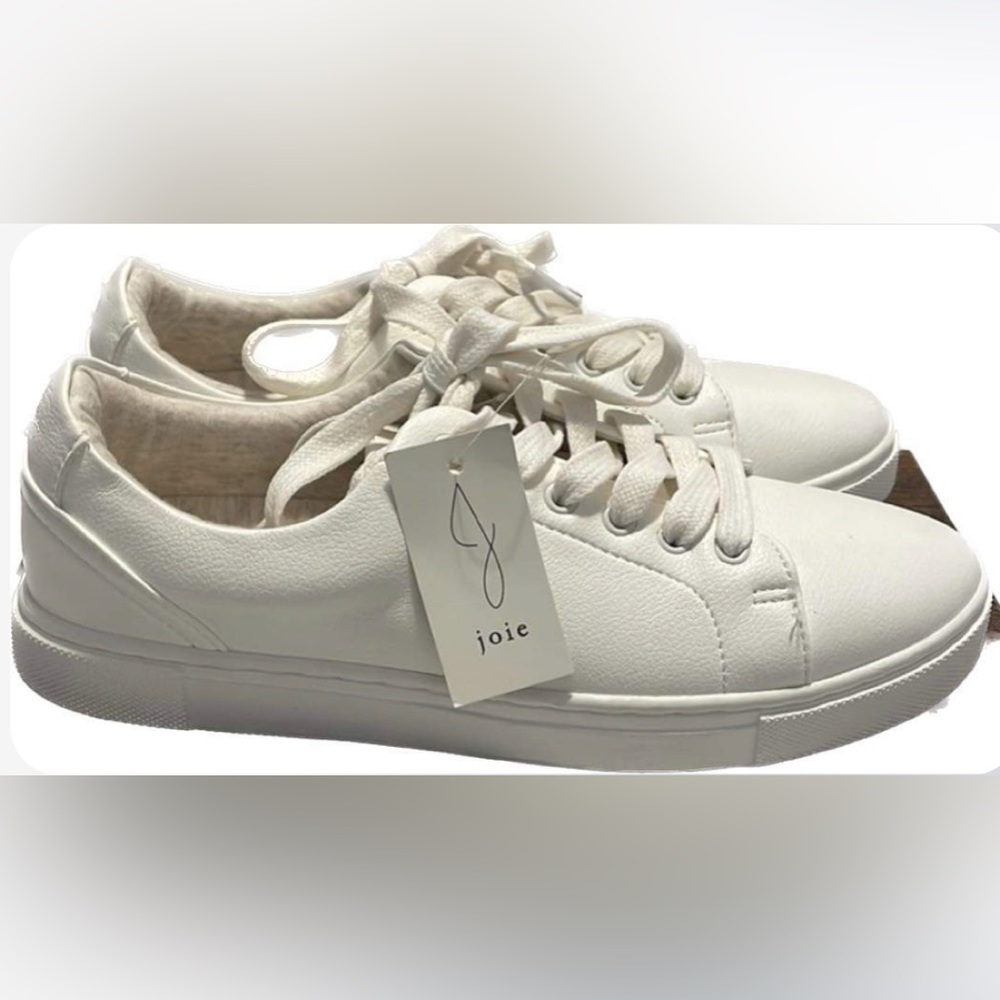 Joie Harvard White Sneakers  Women's 7.5